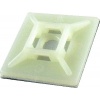 Nylonplaatje 20 x 20 mm voor bundelbandjes