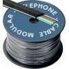 Modulaire kabel 6 ad. zwart 100M