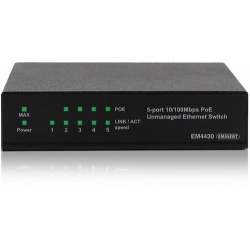 PoE switch 5 poorten/4xPoE