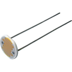 LDR 55 Ohm > 2,5 MOhm Zijaanzicht