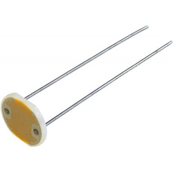 LDR 4 Ohm > 20 KOhm Zijaanzicht