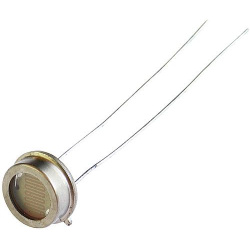 LDR 85 Ohm > 100 KOhm Zijaanzicht