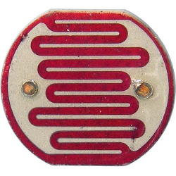 LDR 85 Ohm > 5 MOhm Front