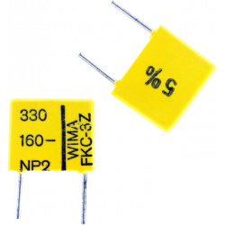 330pF 5% 160V FKC3  Condensator WIMA
