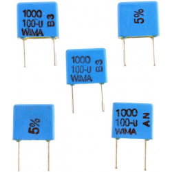 1nF 5% 100V FKS2  Condensator WIMA