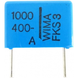 1nF 20% 400V FKS3  Condensator WIMA