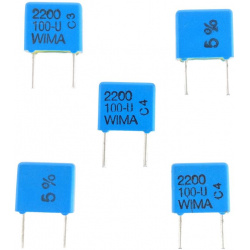 2.2nF 5% 100V FKS2  Condensator WIMA