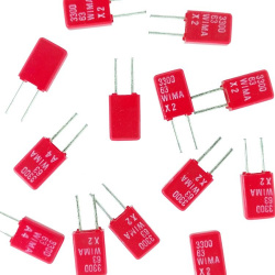 3.3nF 20% 63V MKS02  Condensator WIMA