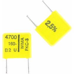 4.7nF 2.5% 160V FKC3  Condensator WIMA