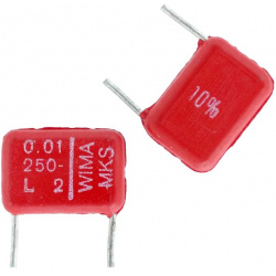 10nF 10% 250V MKS4  Condensator WIMA