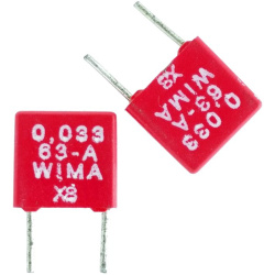 33nF 20% 63V MKS2  Condensator WIMA