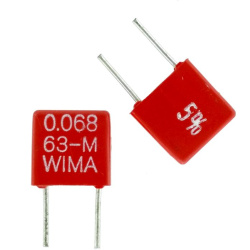 68nF 5% 63V MKS2  Condensator WIMA