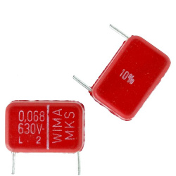 68nF 10% 630V MKS4  Condensator WIMA