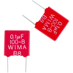 100nF 20% 100V MKS2  Condensator WIMA