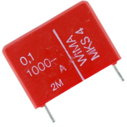 100nF 20% 1KV MKS4  Condensator WIMA