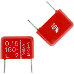 150nF 10% 160V MKS4  Condensator WIMA