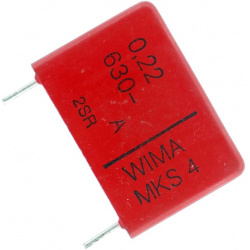 220nF 20% 630V MKS4  Condensator WIMA