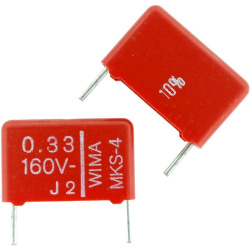 330nF 10% 160V MKS4  Condensator WIMA