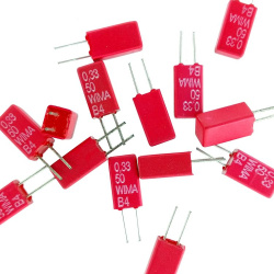 330nF 20% 50V MKS02  Condensator WIMA