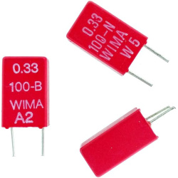 330nF 20% 100V MKS2  Condensator WIMA
