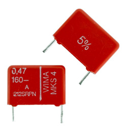 470nF 5% 160V MKS4  Condensator WIMA