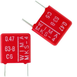 470nF 20% 63V MKS4  Condensator WIMA