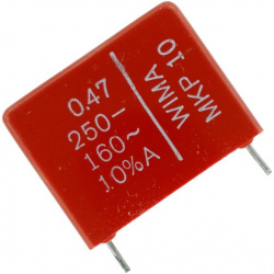 470nF 20% 250V MKP10  Condensator WIMA
