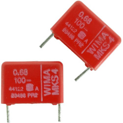 680nF 20% 100V MKS4  Condensator WIMA