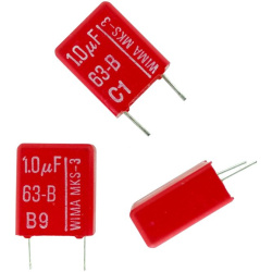 1uF 20% 63V MKS3  Condensator WIMA
