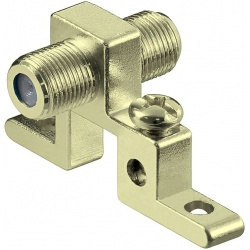 F-connector aardingsblok