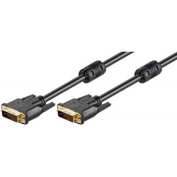 DVI-D kabel 24+1 male-male 5M
