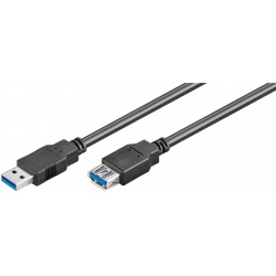 USB 3.0 Kabel A-Male naar A-Female 3M
