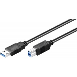 USB 3.0 Kabel A-Male naar B-Male 1.8M