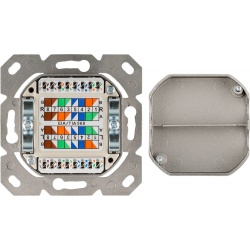 Inbouwdoos CAT5E 2 X RJ45 02