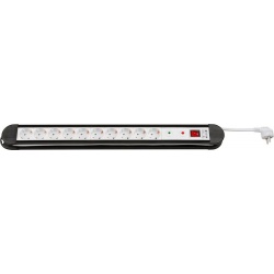Stekkerdoos 10 voudig wit 1.4 m snoer