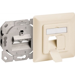 Inbouwdoos CAT6A 2 X RJ45 01