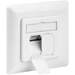 Inbouwdoos CAT6A 2 x RJ45