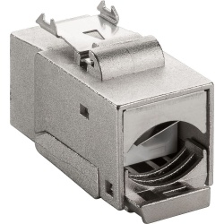 Keystone Jack CAT6A STP Toolless 01