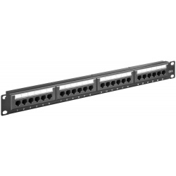 Patchpaneel CAT6 unshielded 24 poorten