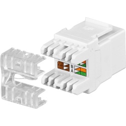 Keystone Jack CAT5E RJ45 LSA+ 01