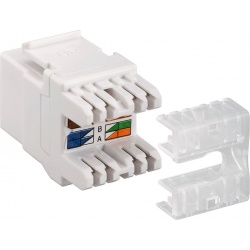 Keystone Jack CAT6 RJ45 LSA+ 01