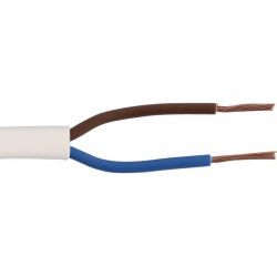 VMVS rond 2X 0.75 mm² 100M WIT
