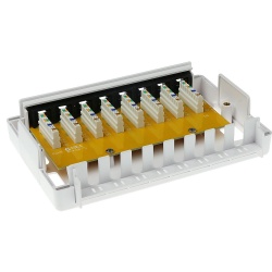 Patchpaneel opbouw 8v. CAT6 open