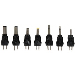 Netadapter 3-12 VDC/12W Stekkers