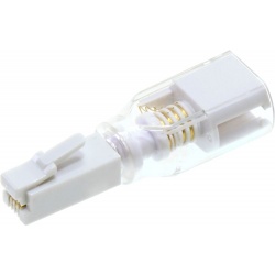 Telefoonhoornsnoer ontkruller wit 01