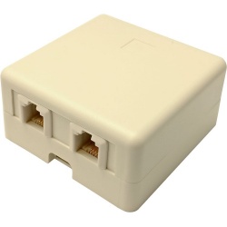 Opbouwdoos Nedap 2 X RJ11