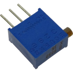 500K Ohm Cermet Multiturn Potmeter Side Adjust SIL