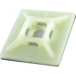Nylonplaatje 20 x 20 mm voor bundelbandjes