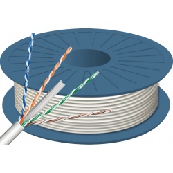 CAT6 U/UTP Massief / koper 100M