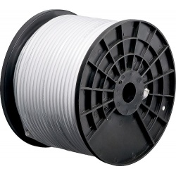 Coaxkabel 75 Ohm wit 100M